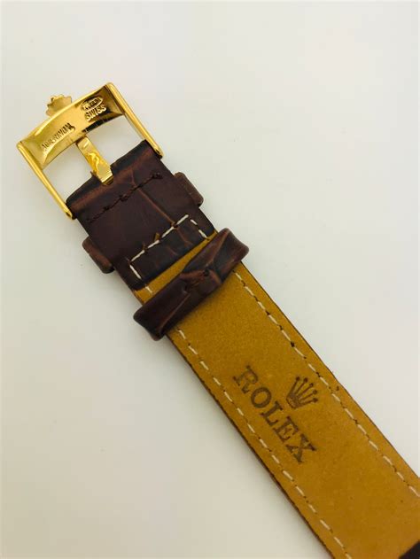 rolex ladies watches leather strap|genuine Rolex leather watch straps.